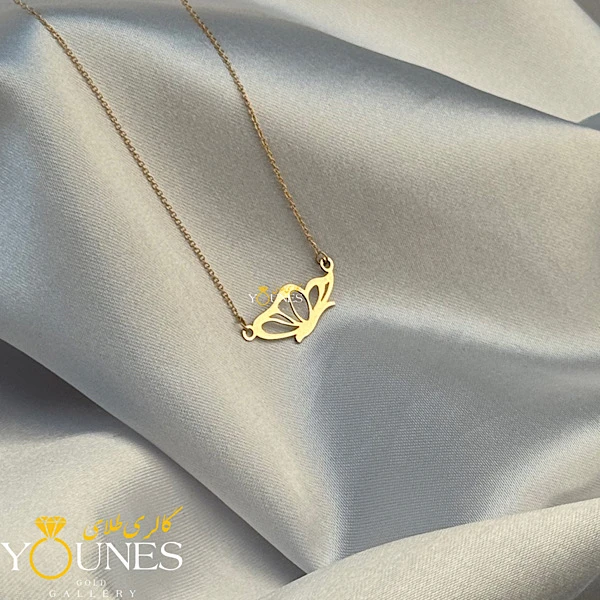 گردنبند پروانه طلا